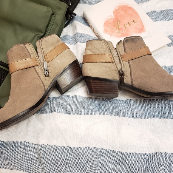 Sam Edelman Tan Ankle Boots 7 - Picture 2 of 6